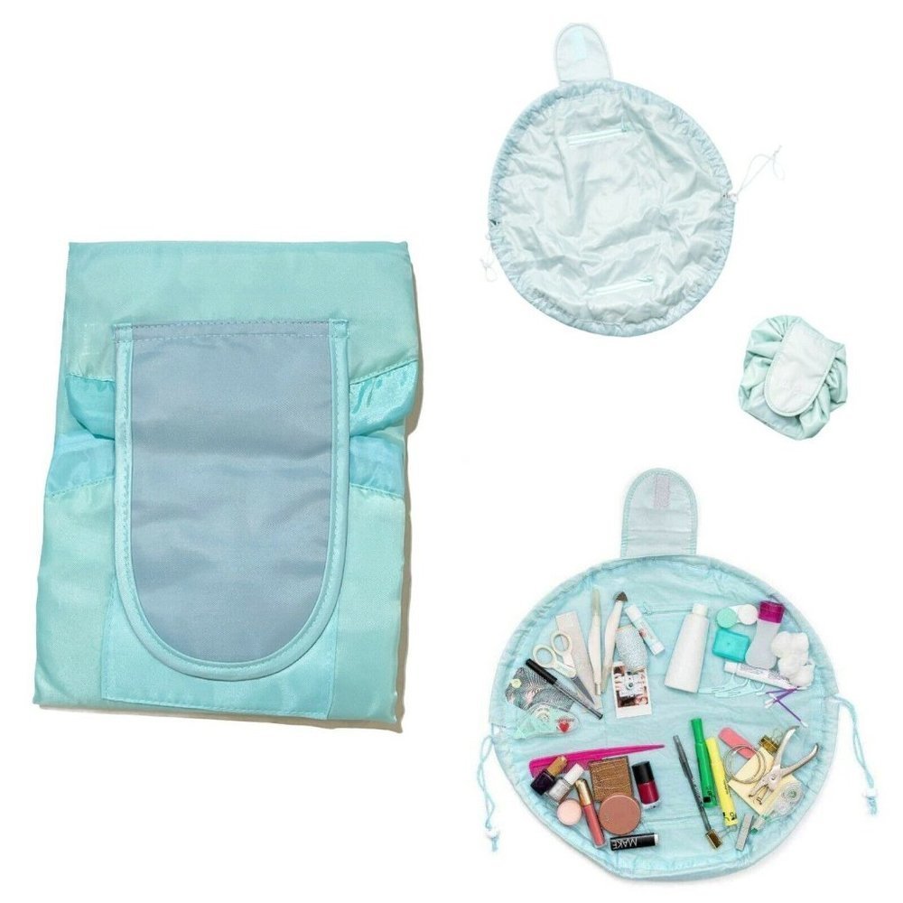 American Crafts We R Memory Keepers Bloom Pouch - Zippered Pockets, Mint
